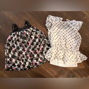 Polka Dot and Camouflage Kids Tops Set